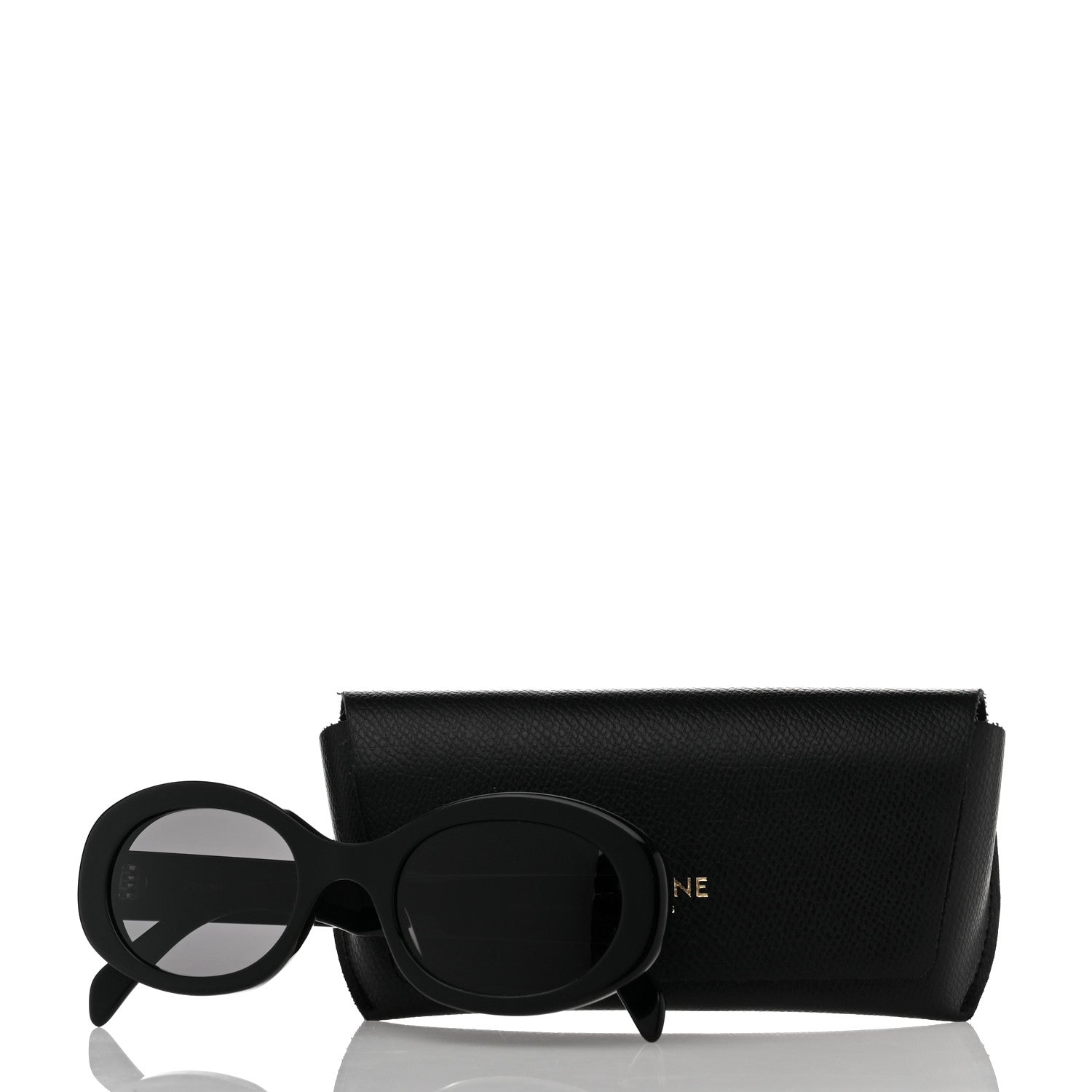Celine Acetate Triomphe 01 Sunglasses CL 40194U Black 7 of 7