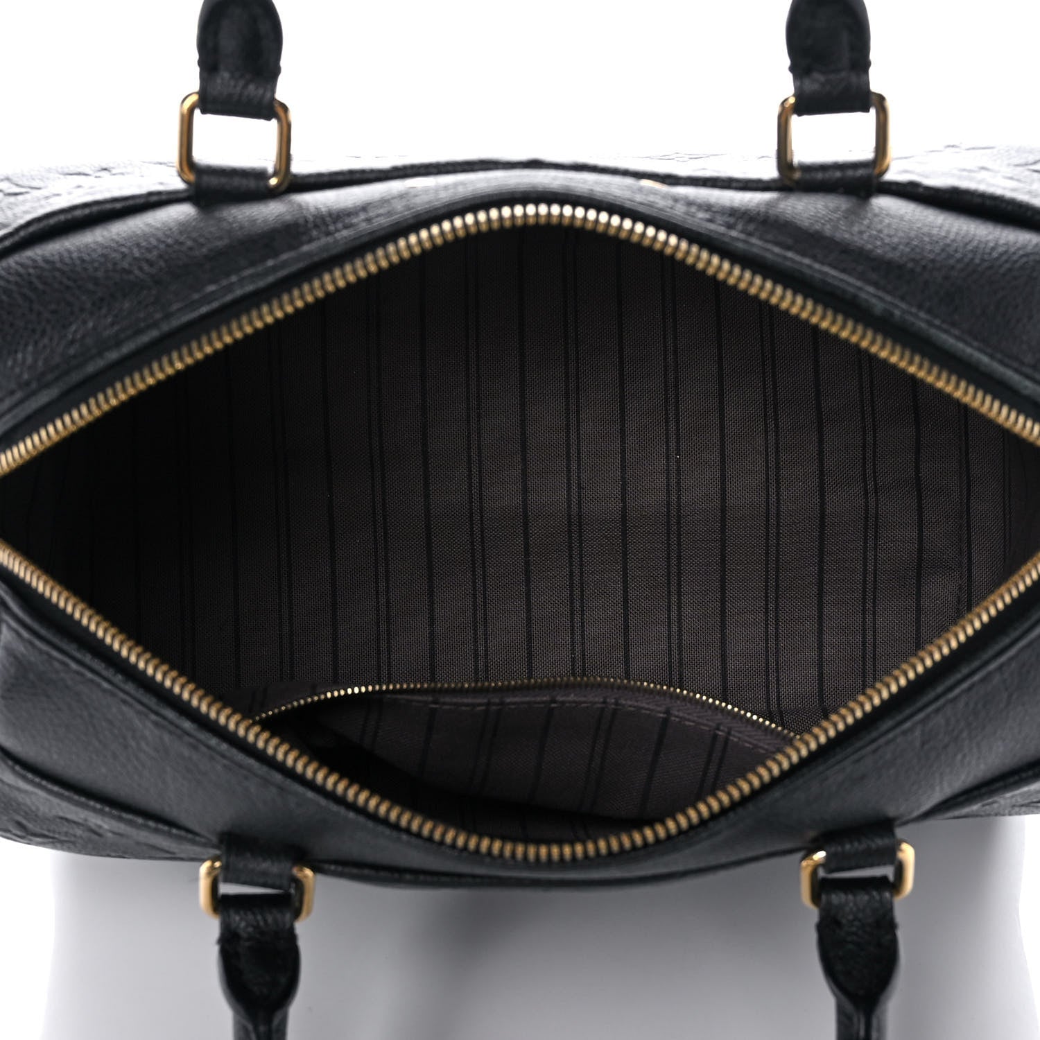 Louis Vuitton Empreinte Speedy Bandouliere 25 NM Black 5 of 12