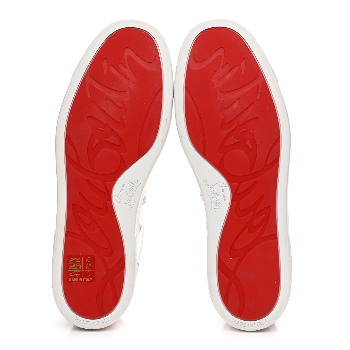 Patent Calfskin Womens Fun Vieira Flat Sneakers 39.5 White Fuxia