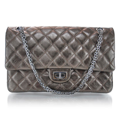 Chanel Calfskin 2.55 Reissue 226 Flap Bronze 1 of 9