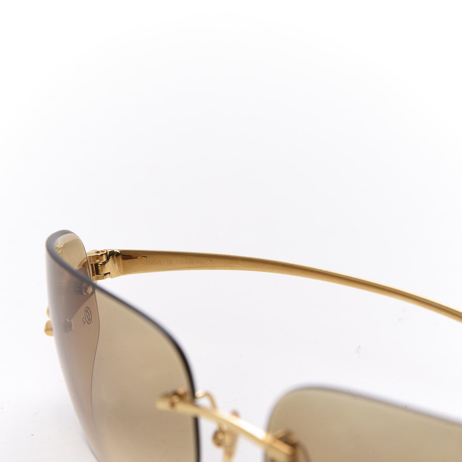 Cartier Panthere De Sunglasses Gold 5 of 8