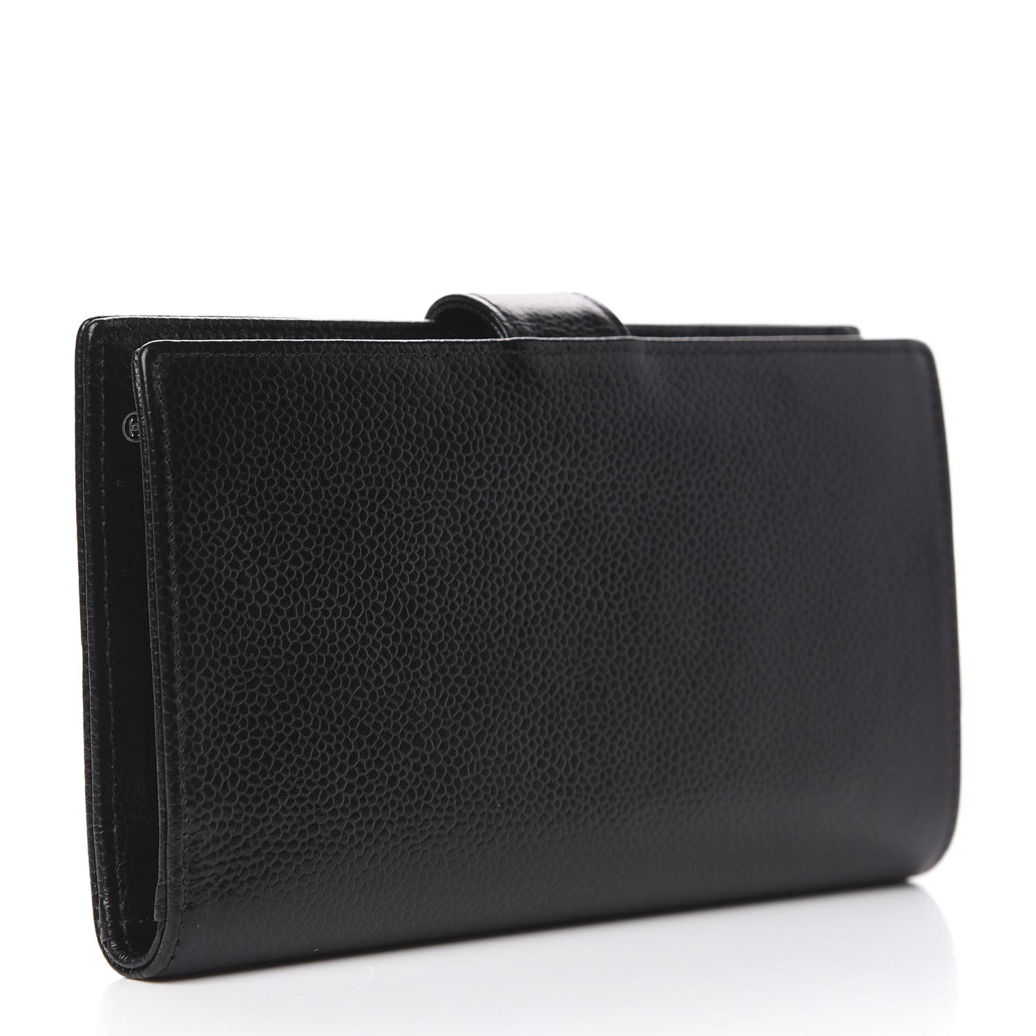 Chanel Caviar Timeless CC French Wallet Black 2 of 15