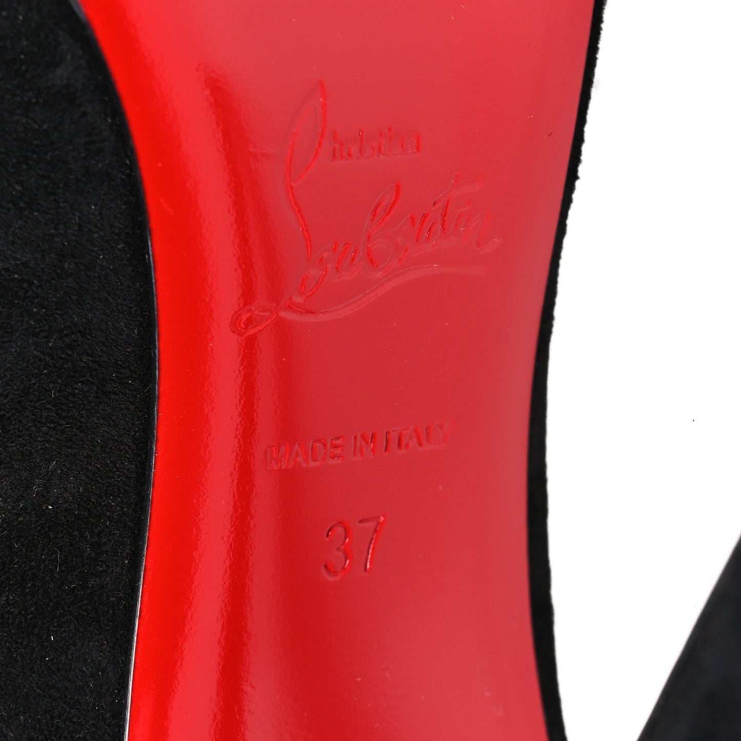 Veau Velours Anjalina 100 Pumps 37 Black