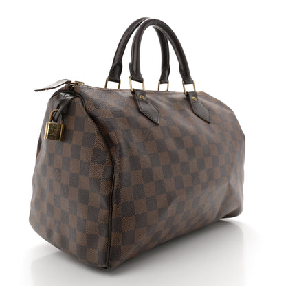 Louis Vuitton Damier Ebene Speedy 30 3 of 16
