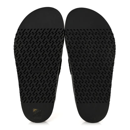 Hermes Suede Calfskin Go Mules 39 Black 12 of 18