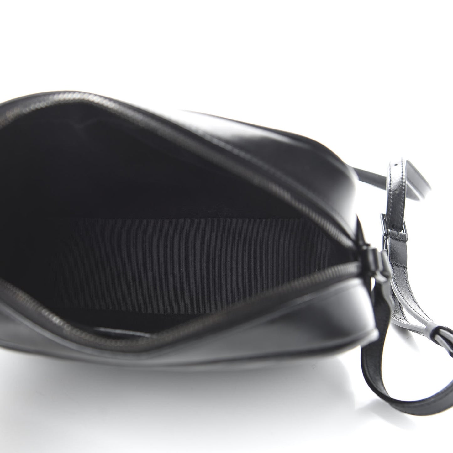 Calfskin Matelasse Monogram Lou Camera Bag Black