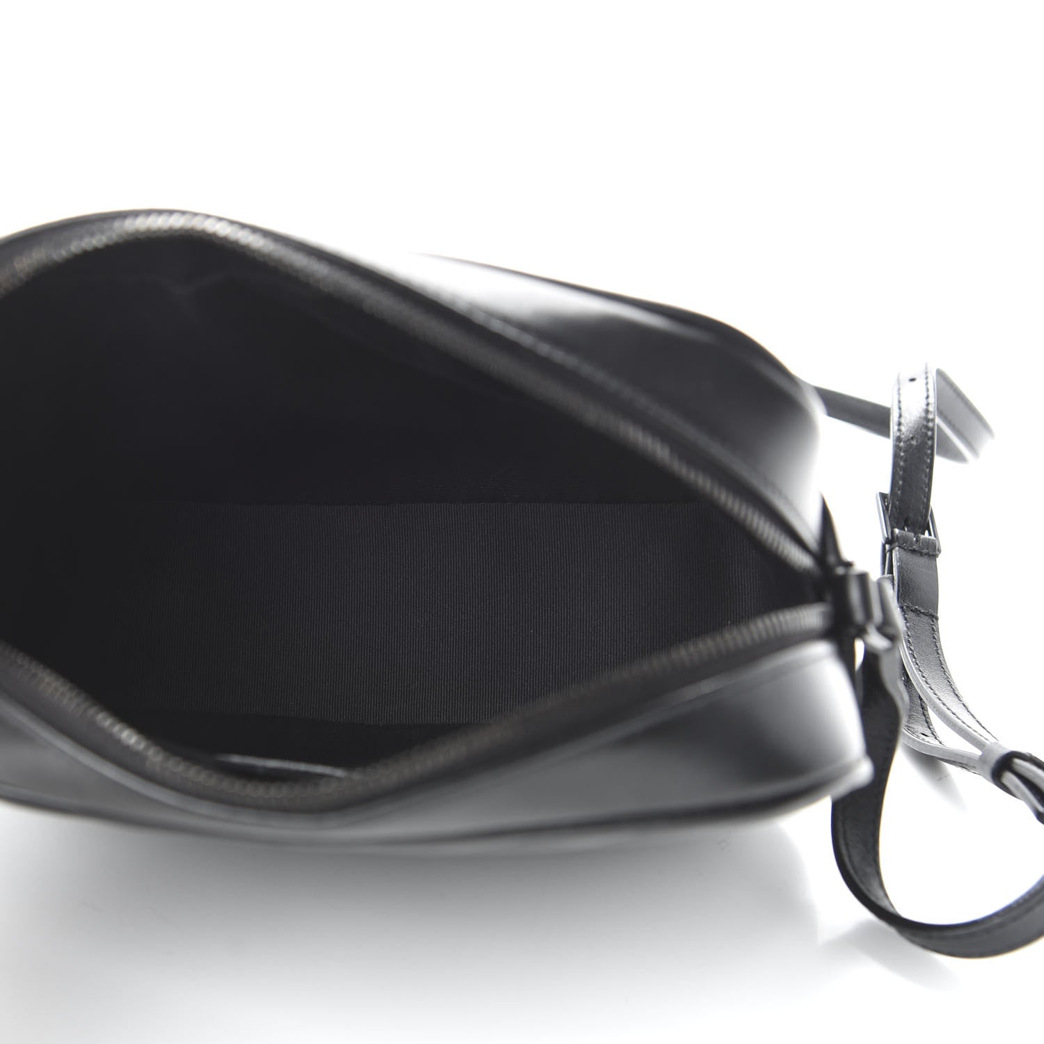 Saint Laurent Calfskin Matelasse Monogram Lou Camera Bag Black 5 of 9