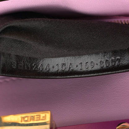 Fendi Nappa Colorblock Mini Peekaboo Iconic Satchel Iris Magenta Bubblegum 7 of 12