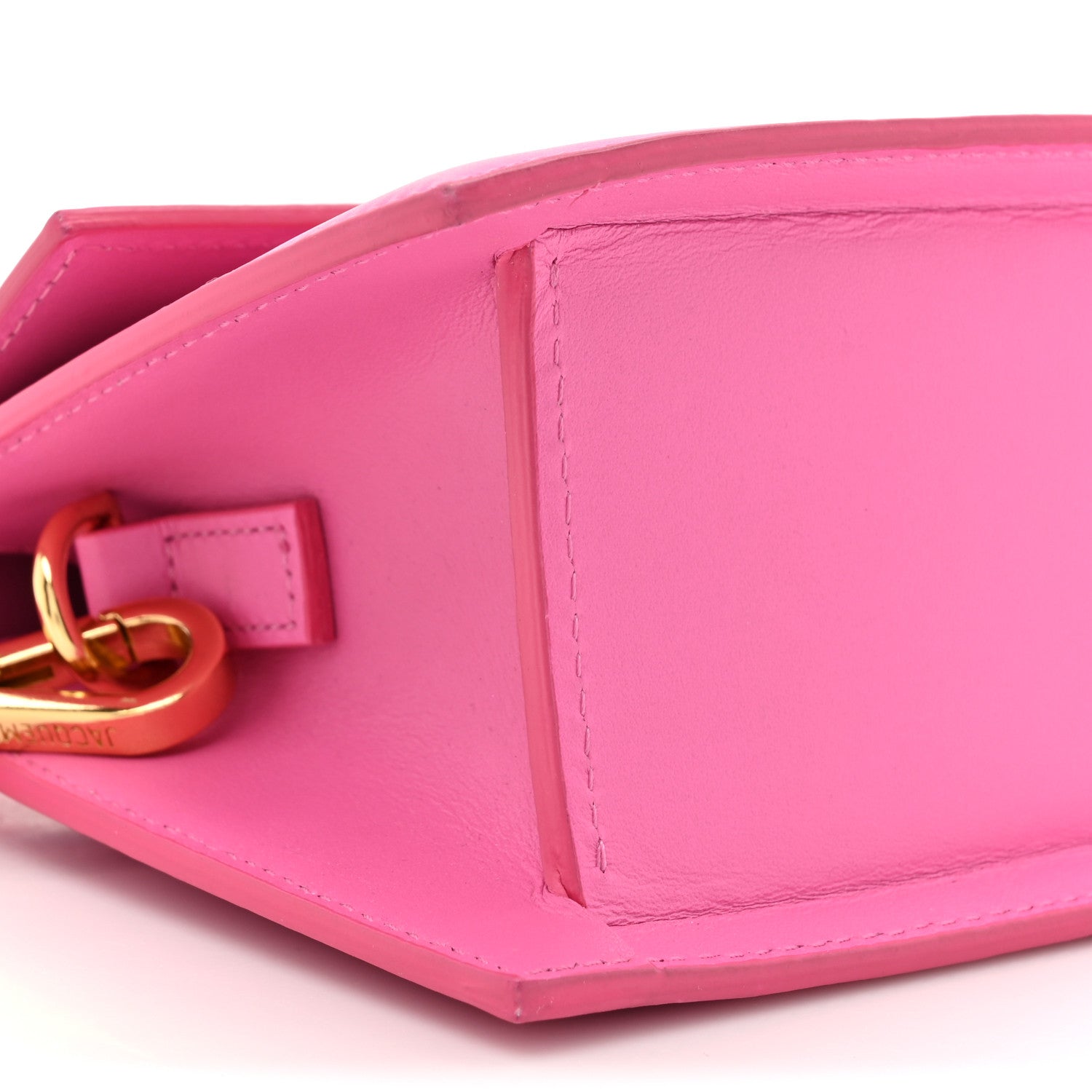 Jacquemus Smooth Calfskin Le Chiquito Moyen Neon Pink 9 of 16