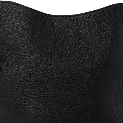 Tom Ford Pebbled Calfskin Large Alix Padlock Zip Hobo Bag Black 9 of 11
