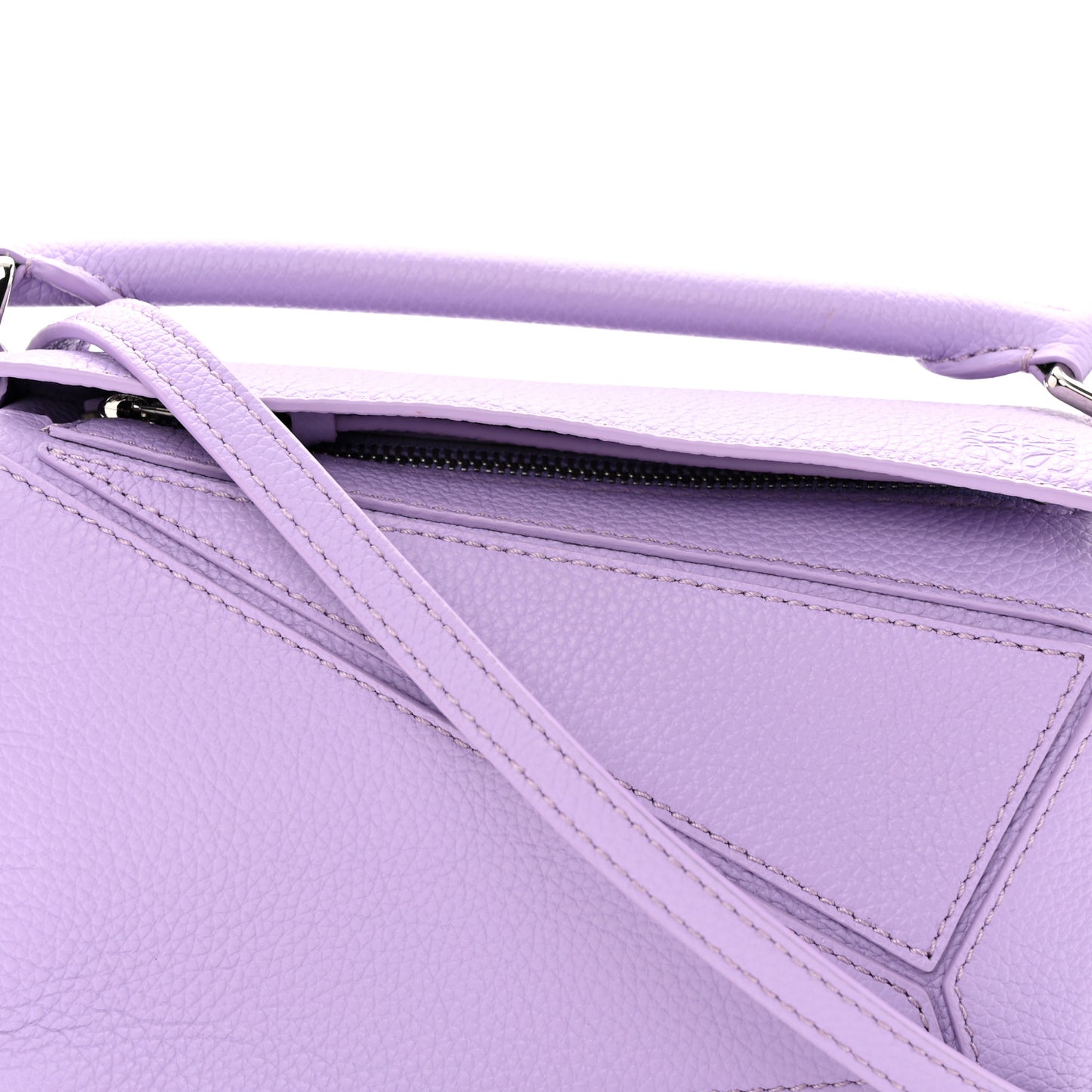 Calfskin Mini Puzzle Bag Light Mauve