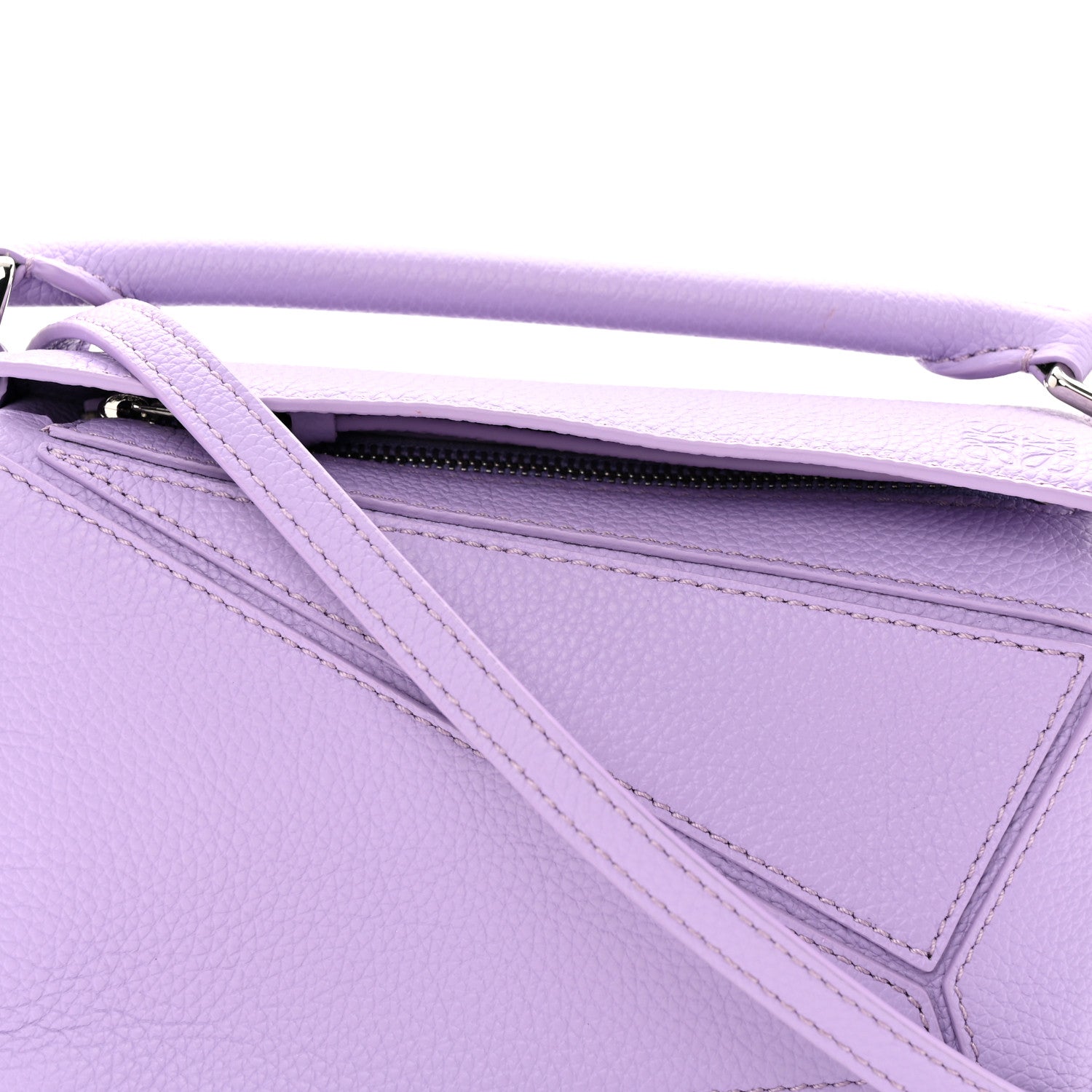 Loewe Calfskin Mini Puzzle Bag Light Mauve 7 of 9