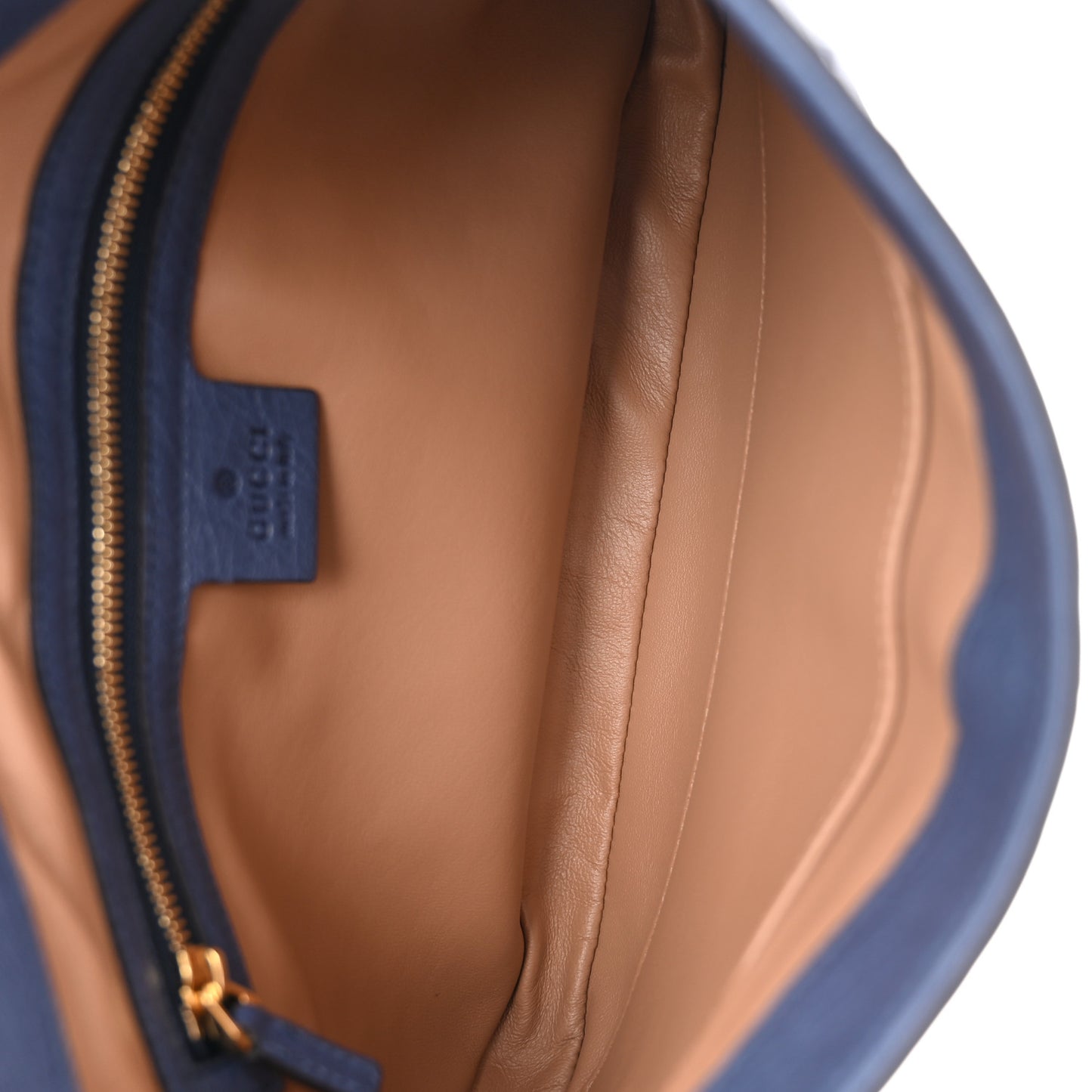 Ostrich Small Jackie 1961 Hobo Washed Indigo