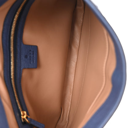 Gucci Ostrich Small Jackie 1961 Hobo Washed Indigo 5 of 11