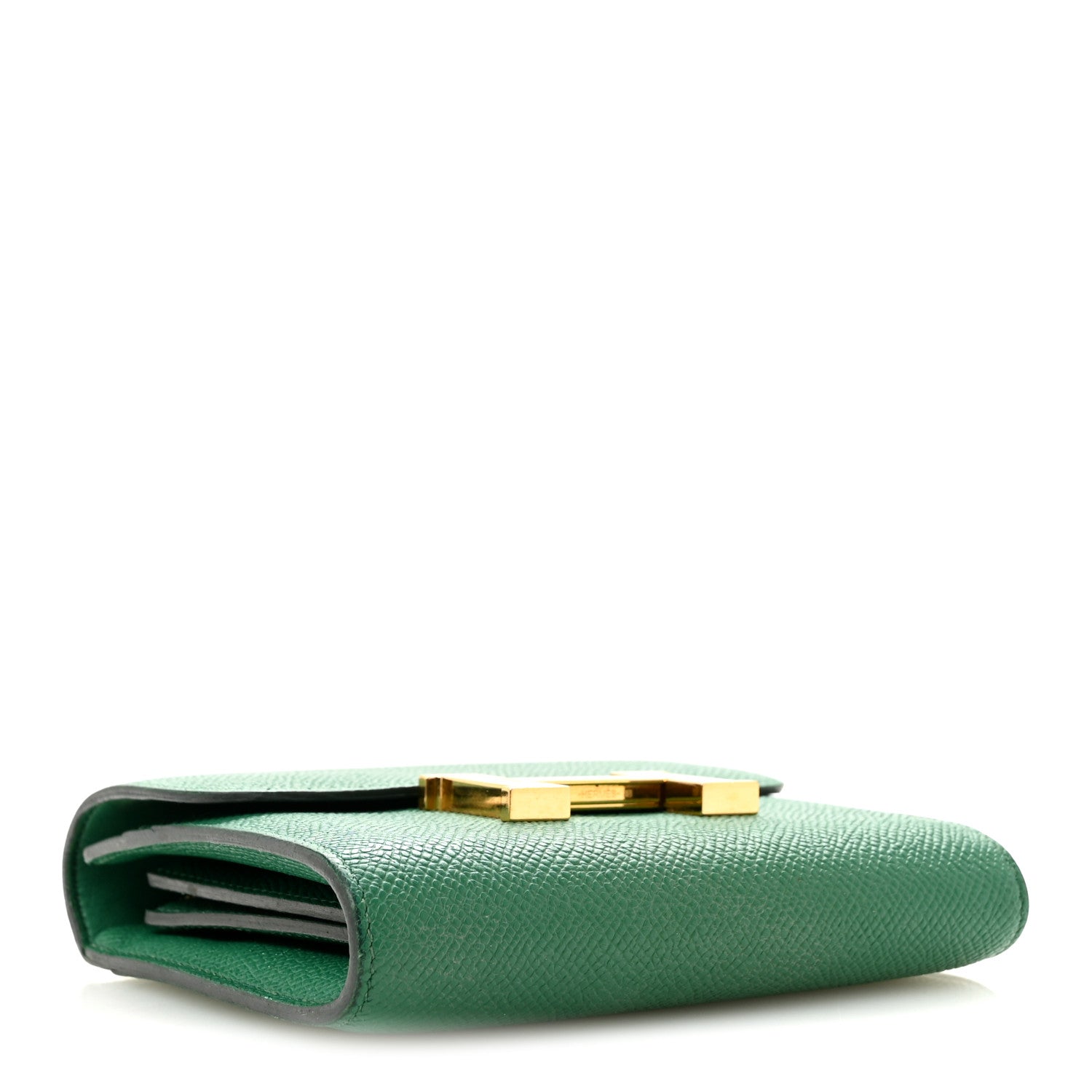 Hermes Epsom Constance Short Wallet Vert Vertigo 4 of 11