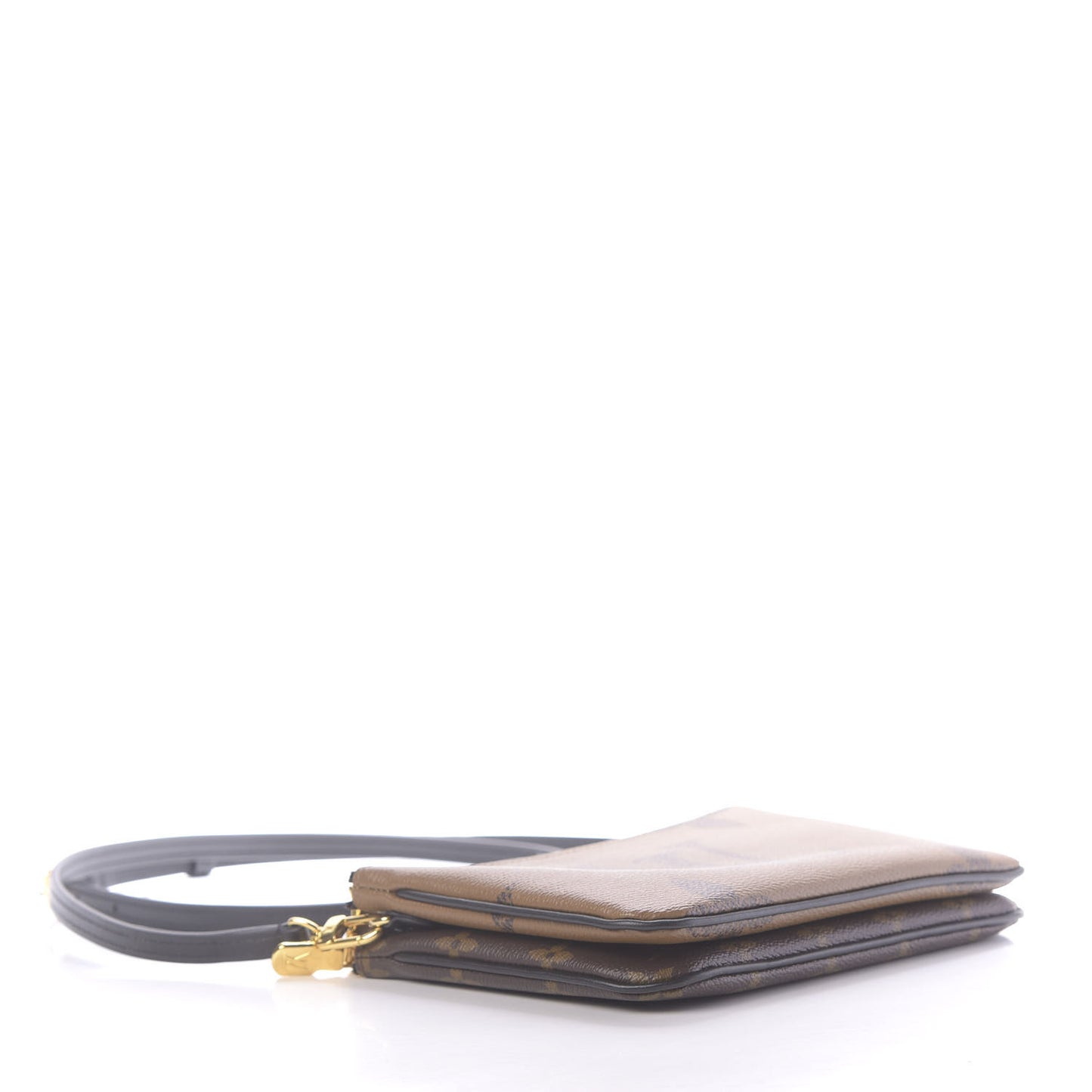 Reverse Monogram Giant Double Zip Pochette