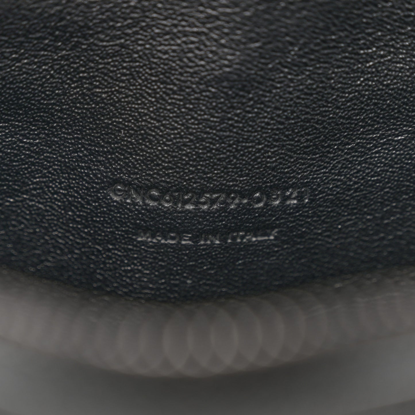 Grain De Poudre Matelasse Monochrome Monogram Mini Lou Camera Bag Black