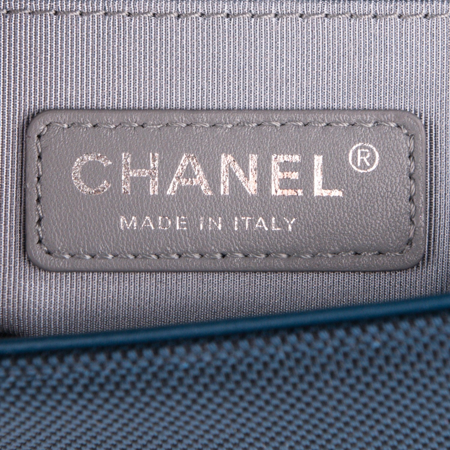Chanel Canvas Quilted Small Fluo Boy Flap Dark Navy Fuchsia Grey 6 of 7