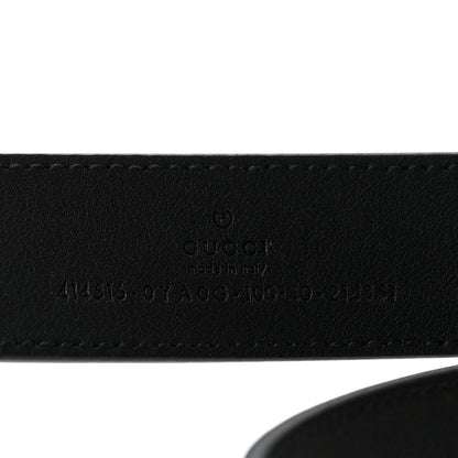 Gucci Calfskin Double G 30mm Belt 100 40 Black 5 of 6