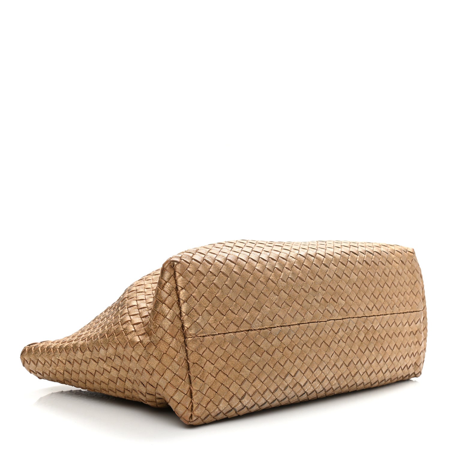 Bottega Veneta Chevre Intrecciato Medium Cabat Ottone 3 of 7