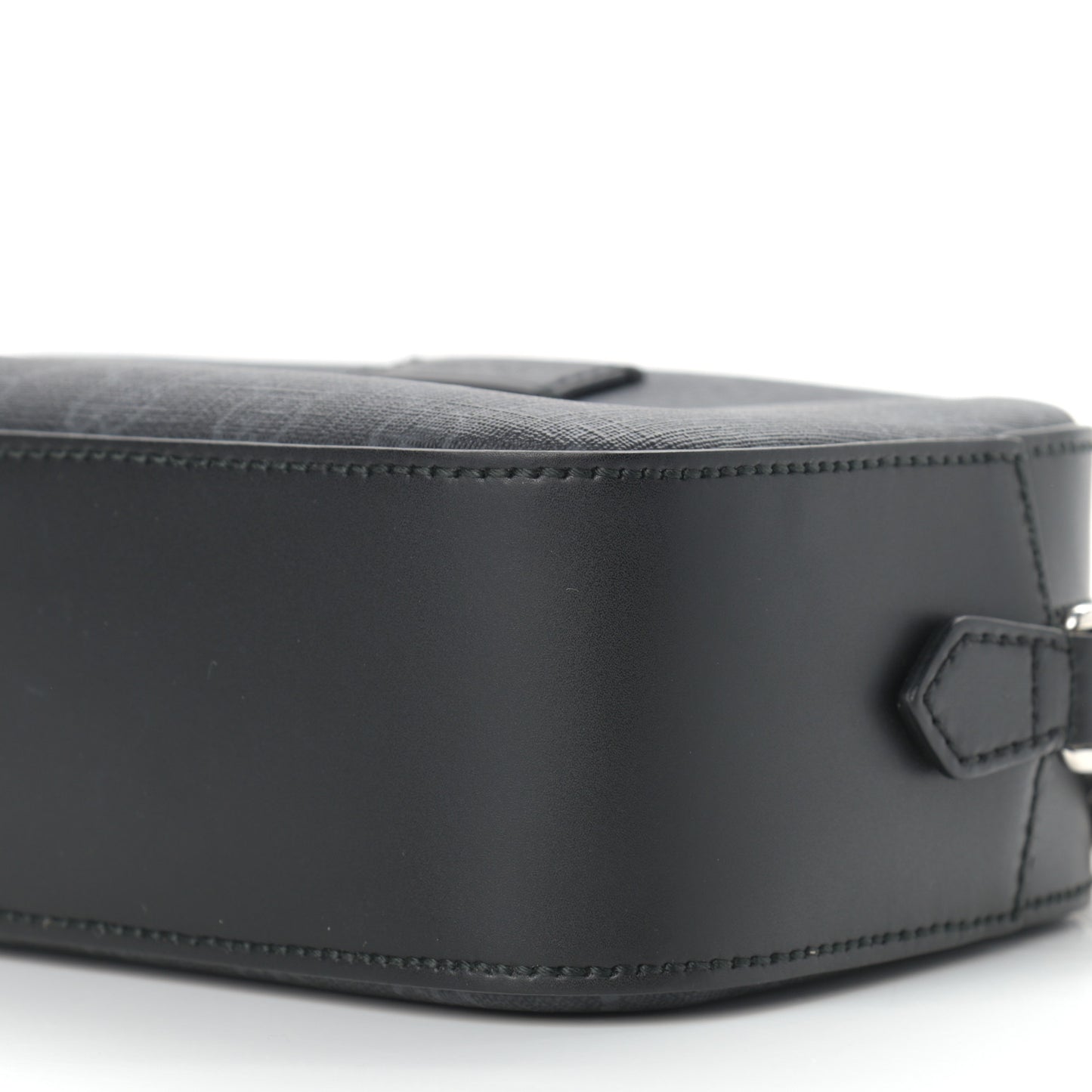 GG Supreme Monogram Web Shoulder Bag Black Grey