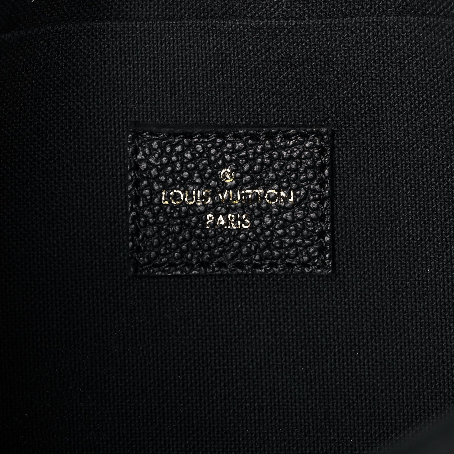 Empreinte Pochette Felicie Chain Wallet Black