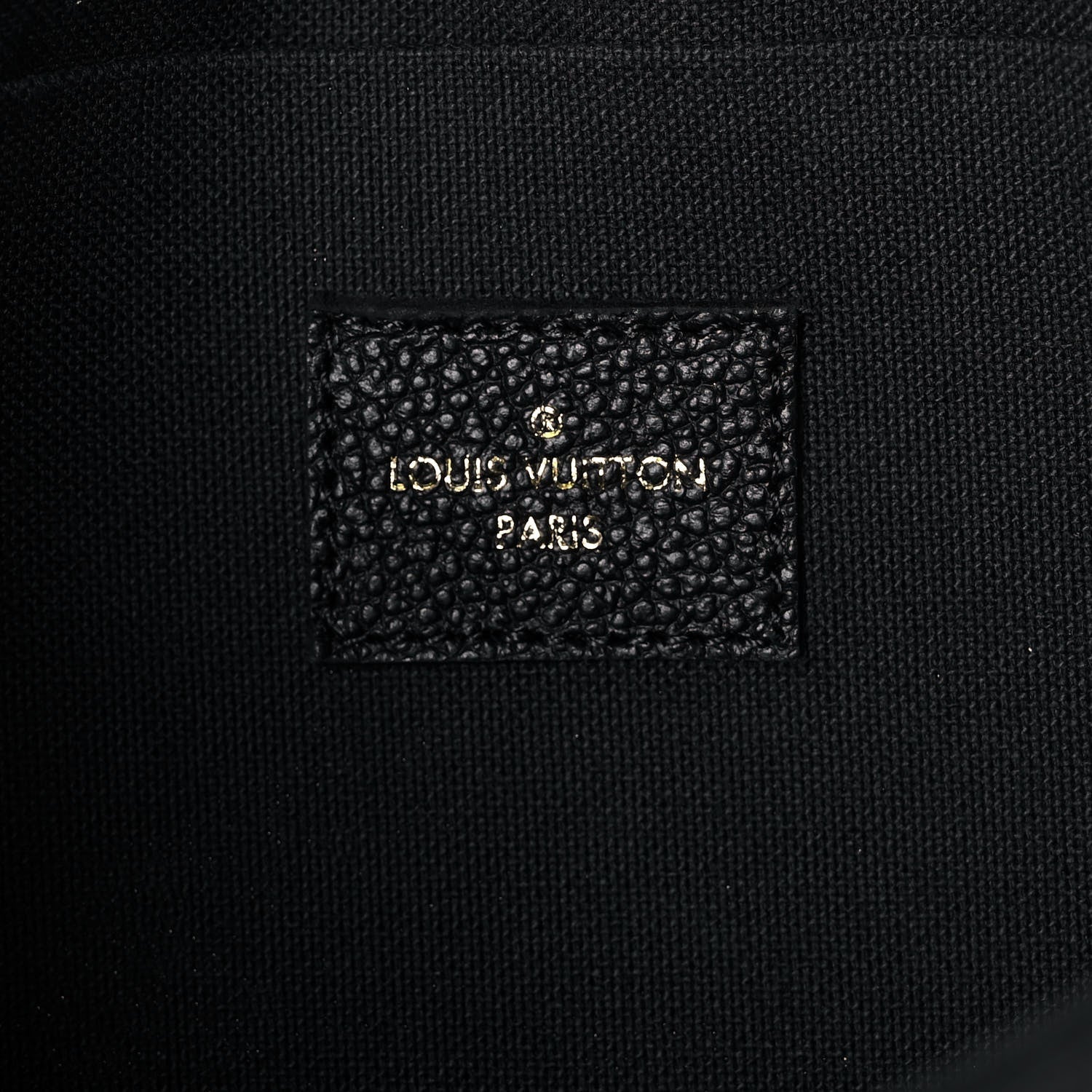 Louis Vuitton Empreinte Pochette Felicie Chain Wallet Black 7 of 12
