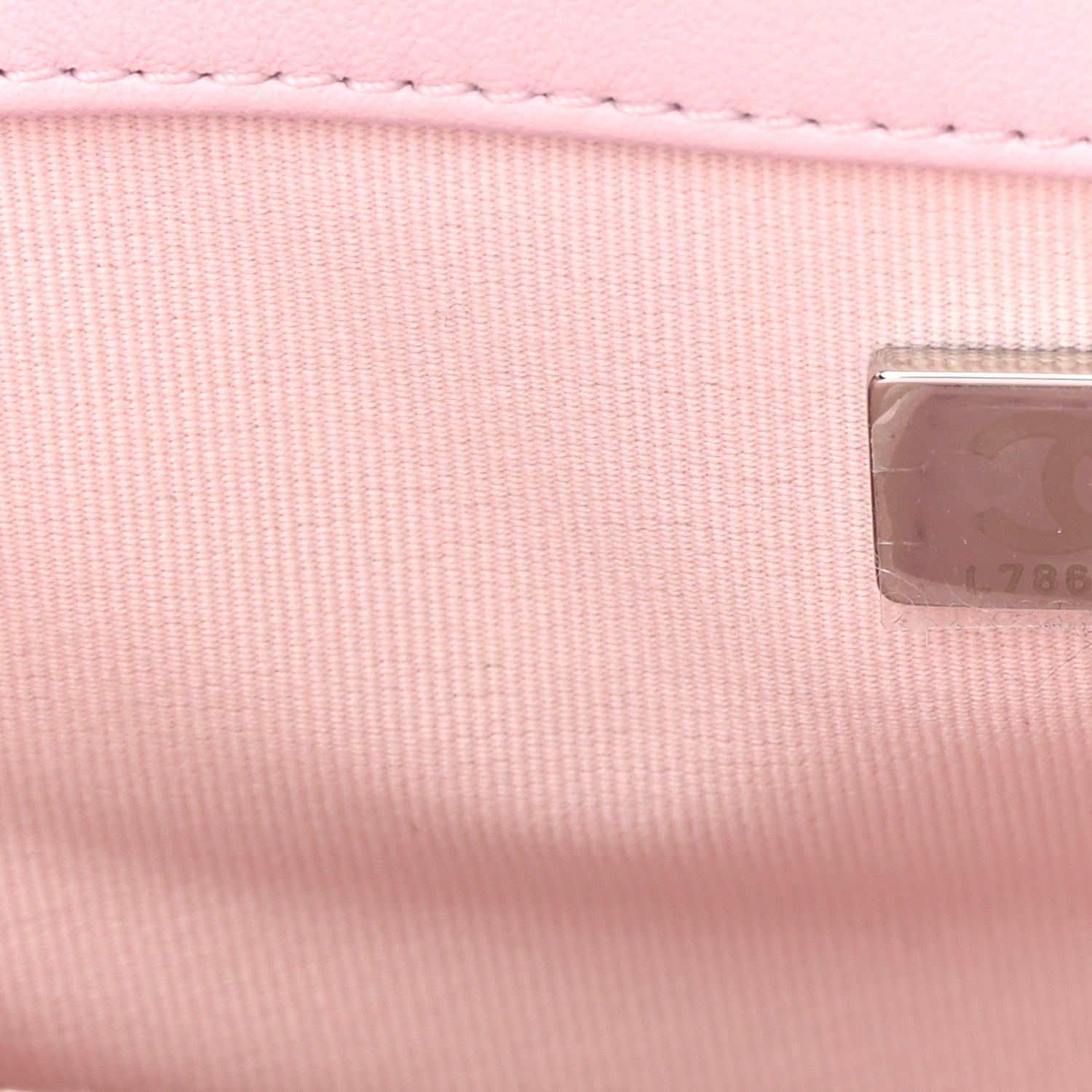 Chanel Lambskin Quilted Medium Boy Flap Light Pink 7 of 11