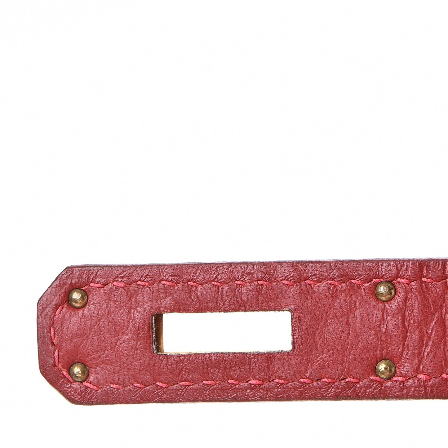 Taurillon Clemence Birkin 40 Rouge Casaque