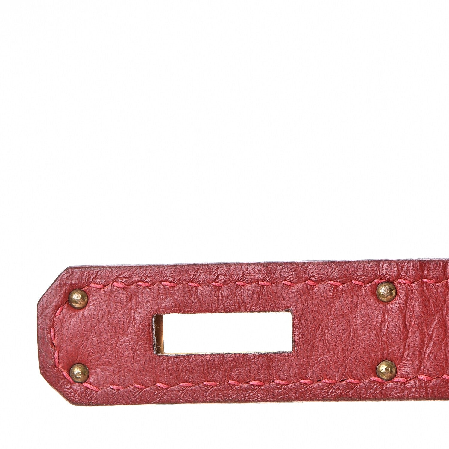 Hermes Taurillon Clemence Birkin 40 Rouge Casaque 32 of 46