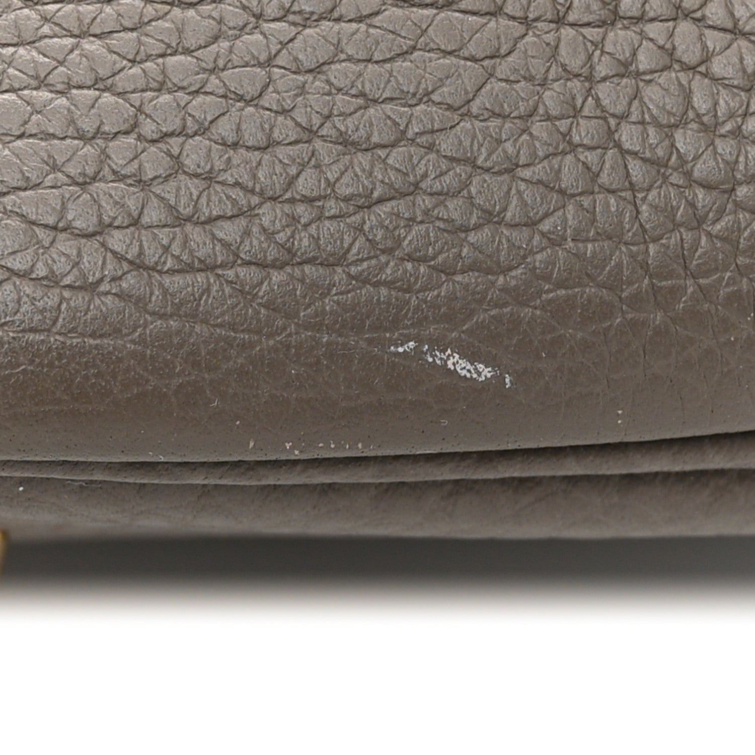 Hermes Taurillon Clemence Picotin Lock 22 MM Gris Asphalte 11 of 12