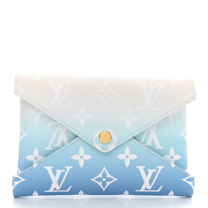 Louis Vuitton Monogram Giant By The Pool Kirigami Pochette Set Blue Mist 1 of 7