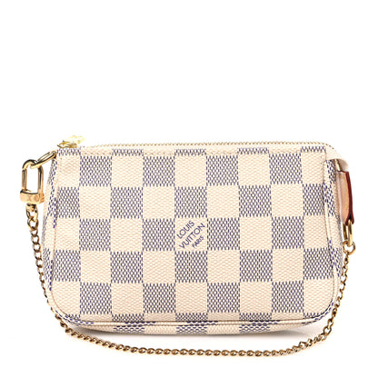 Louis Vuitton Damier Azur Mini Pochette Accessories 1 of 7