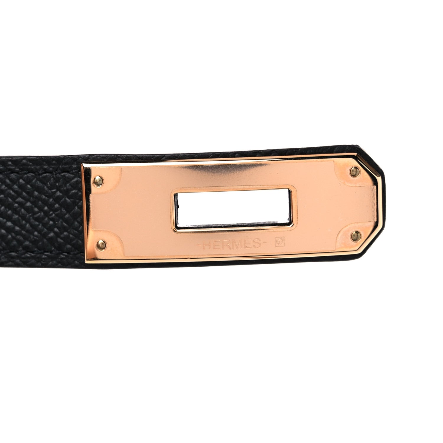 Hermes Epsom Kelly Belt Black 5 of 5