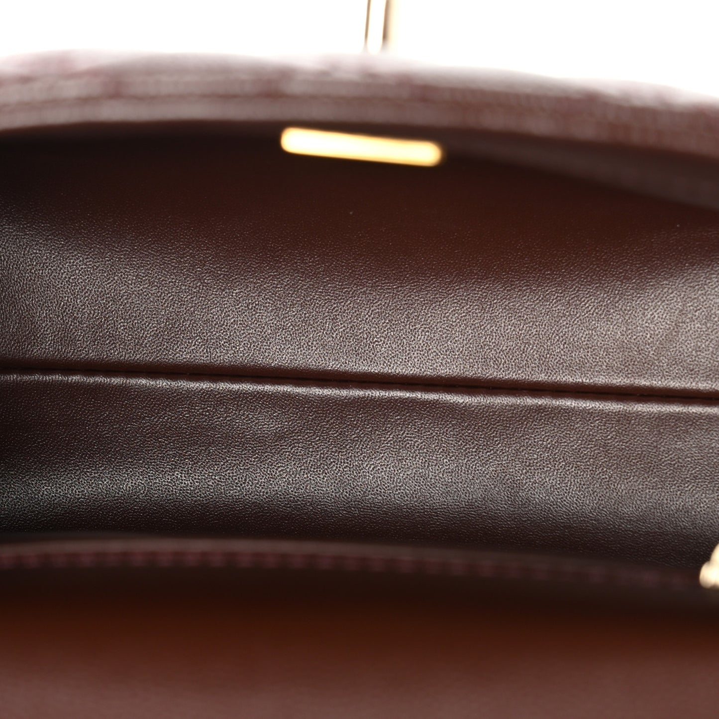Caviar Quilted Extra Mini Coco Handle Flap Dark Brown