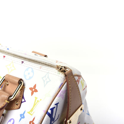Louis Vuitton Monogram Multicolor Speedy 30 White 22 of 27