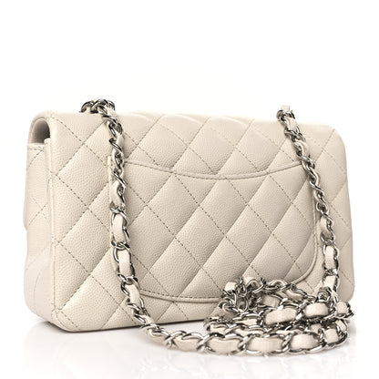 Chanel Caviar Quilted Mini Rectangular Flap Ivory 3 of 11