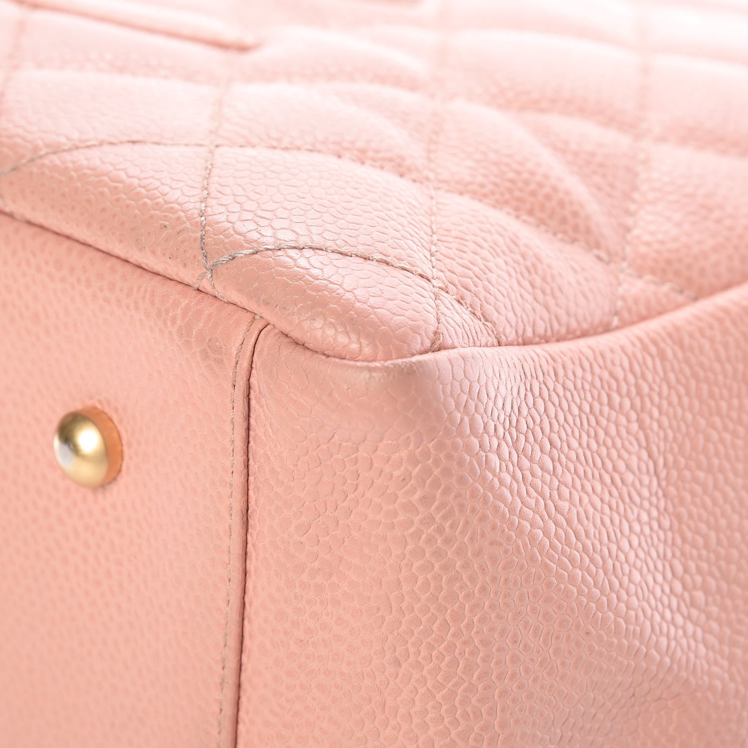 Chanel Caviar Quilted Petit Timeless Shopping Tote PTT Pink 13 of 16