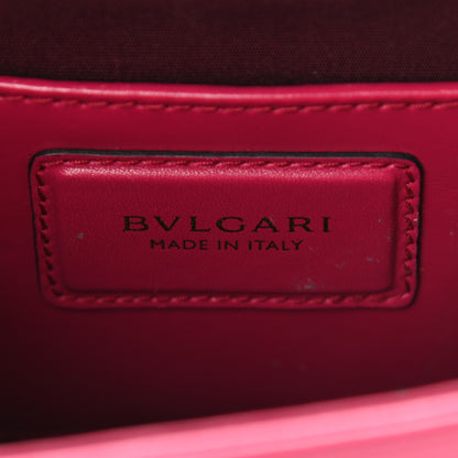 Bulgari Calfskin Serpenti Forever Crossbody Bag Pink 6 of 13