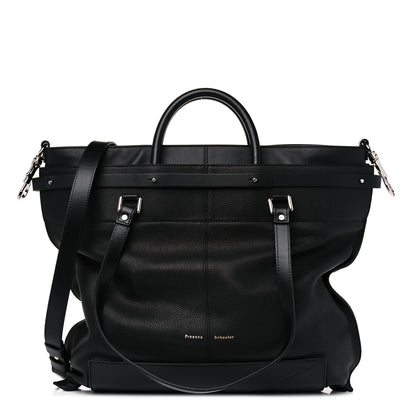 Proenza Schouler Calfskin Large PS19 Satchel Black 1 of 13