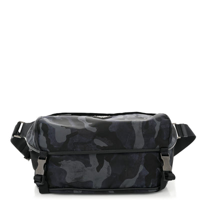 Prada Tessuto Nylon Camouflage Belt Bag Fumo 1 of 9