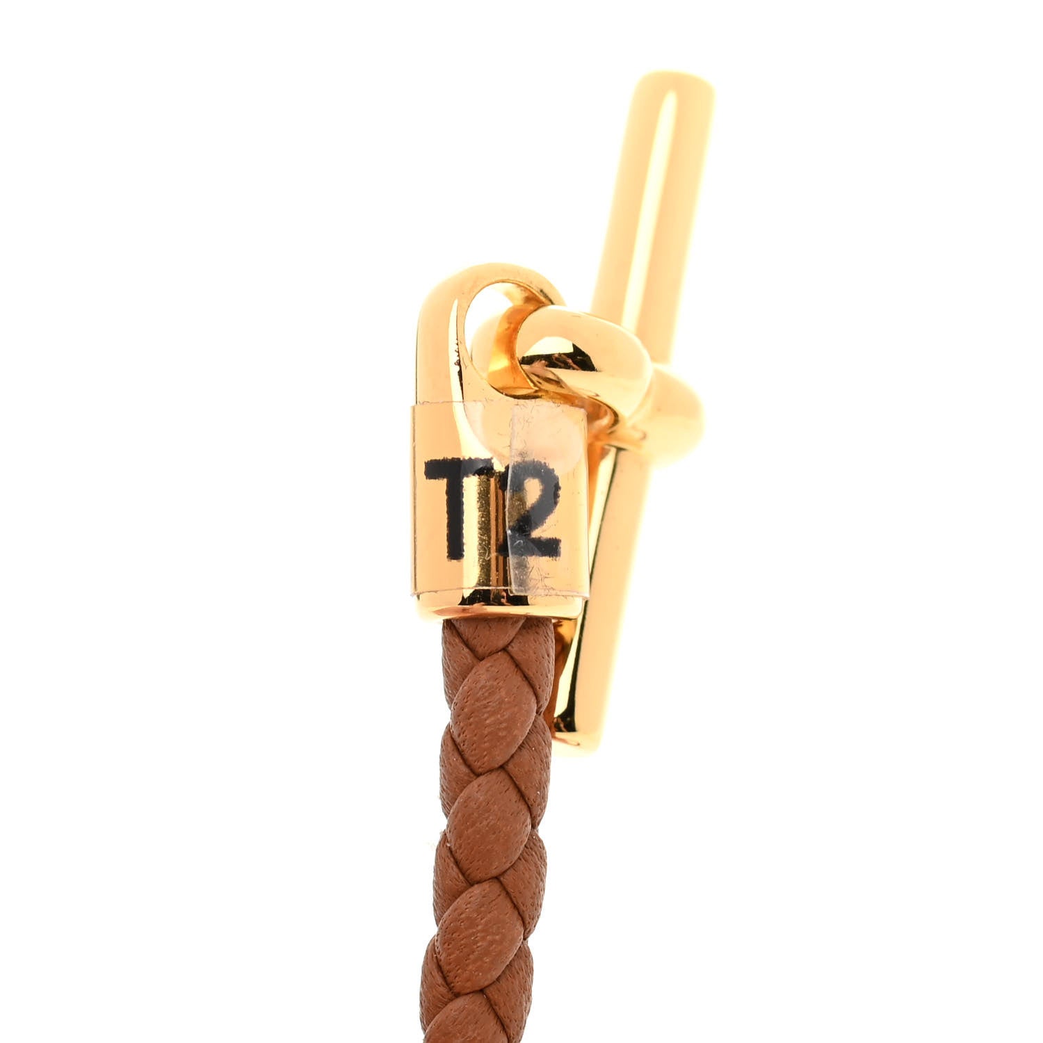 Hermes Swift Glenan Double Tour Bracelet T2 Gold 5 of 6