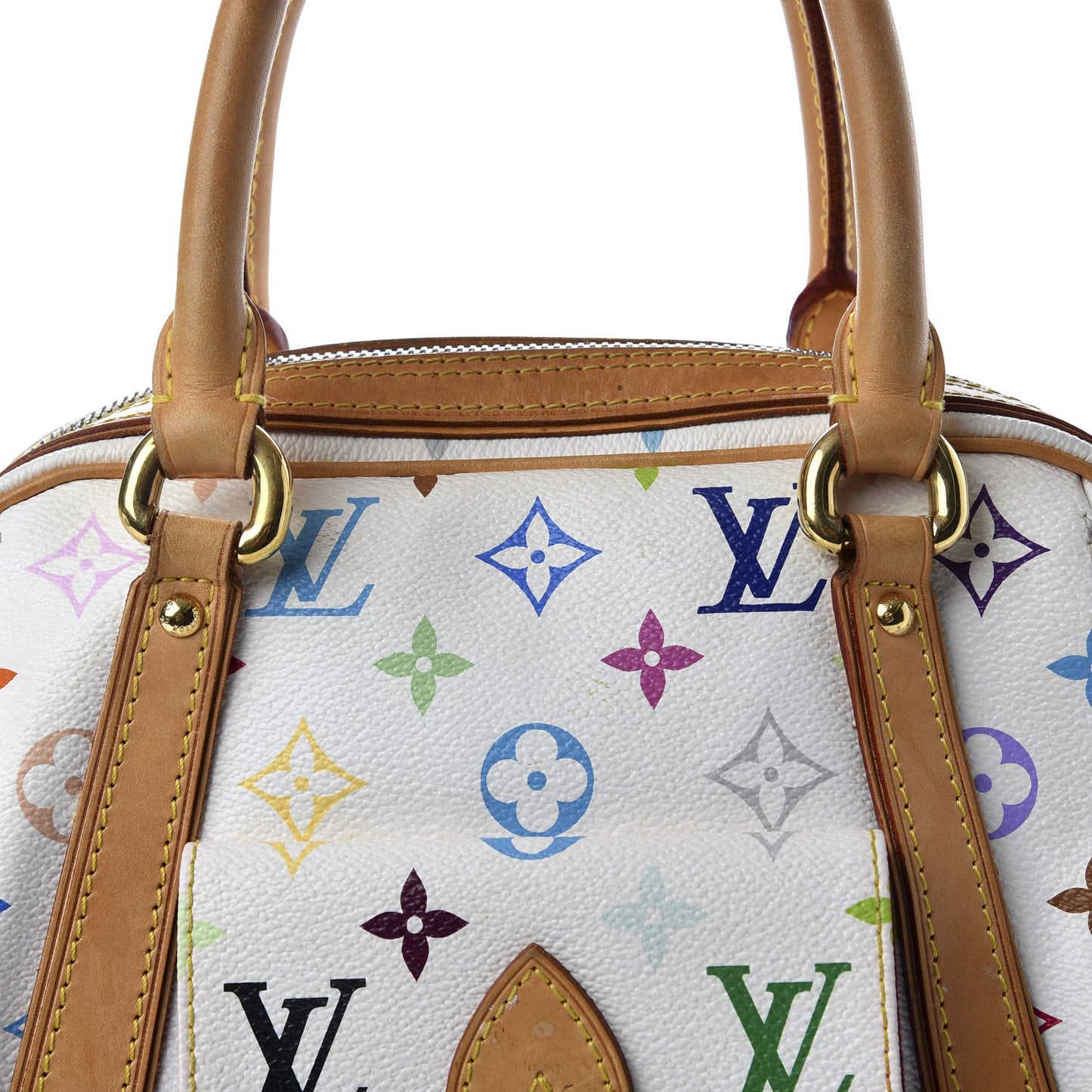 Monogram Multicolor Priscilla White