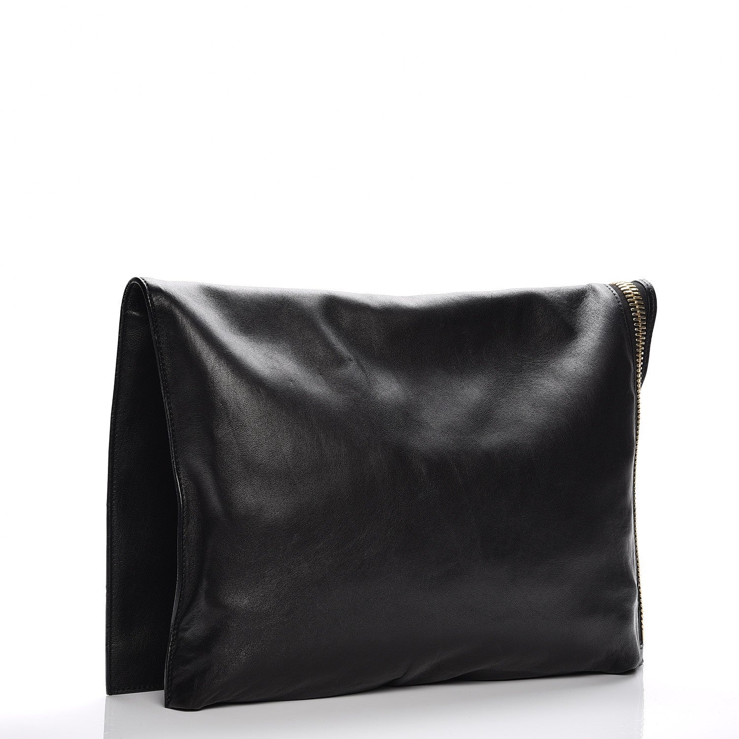 Tom Ford Ramskin Large Alix Padlock Zip Shoulder Bag Black 3 of 7