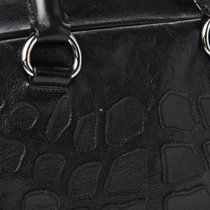 Prada Cervo Shine Bauletto Black 11 of 12