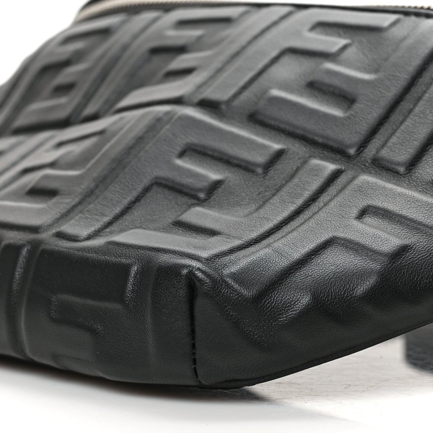 Nappa FF 1974 Embossed Belt Bag Black