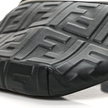 Fendi Nappa FF 1974 Embossed Belt Bag Black 9 of 9
