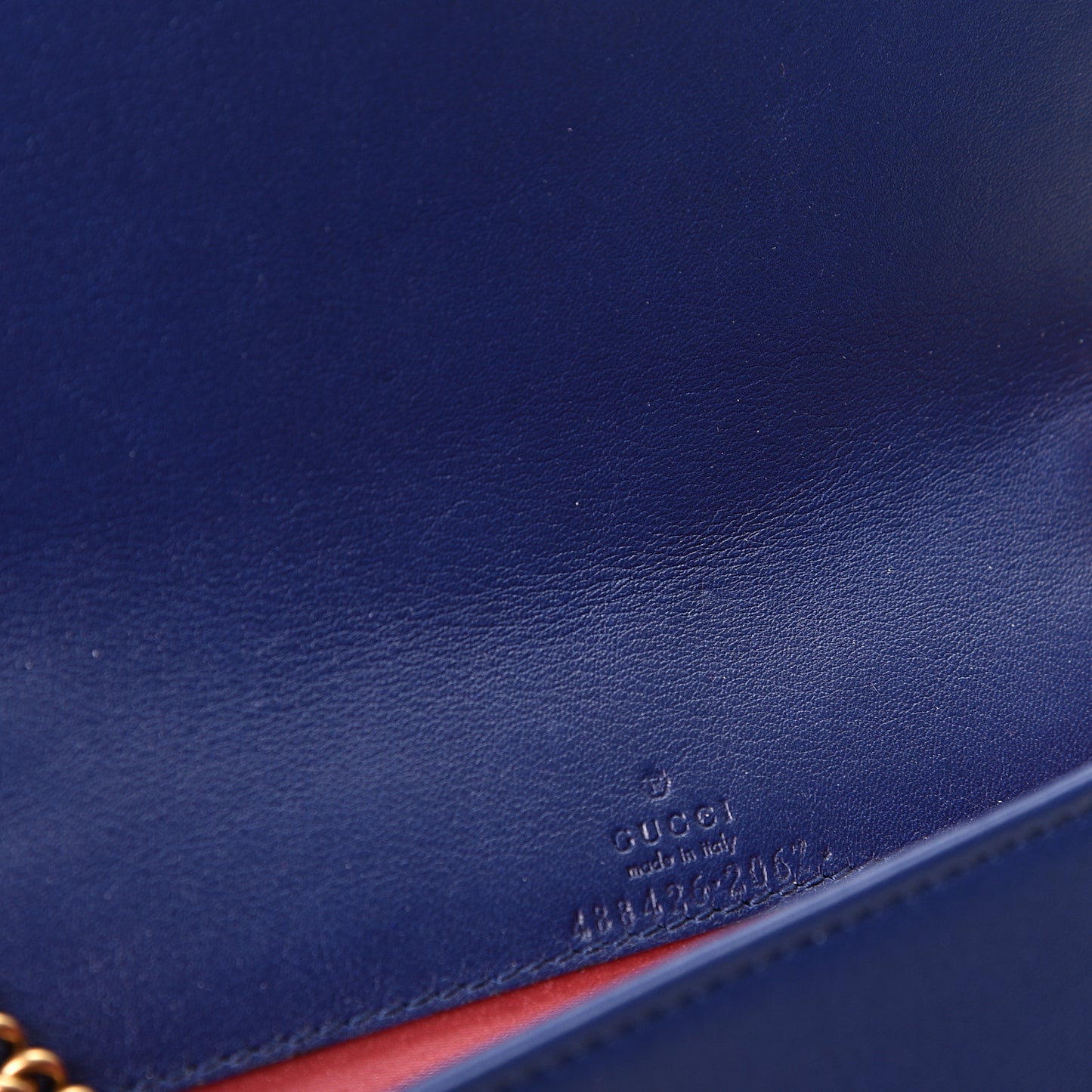 Velvet Matelasse GG Marmont Mini Bag Cobalt Blue