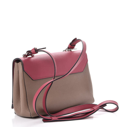 Louis Vuitton Calfskin Lockme II Chain Bag BB Rose Bruyere 3 of 7