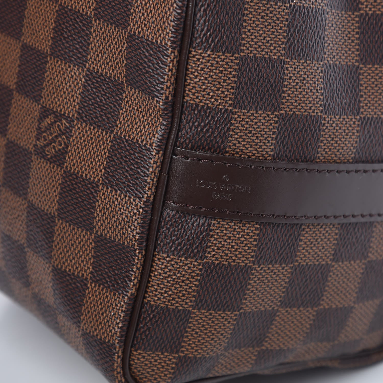 Louis Vuitton Damier Ebene Speedy Bandouliere 25 7 of 17